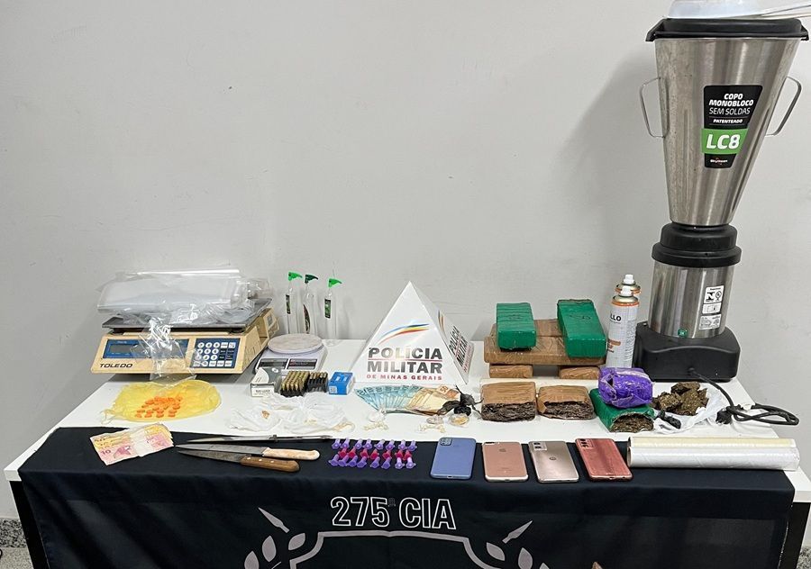 Operação da PM desarticula ponto de drogas em Fabriciano