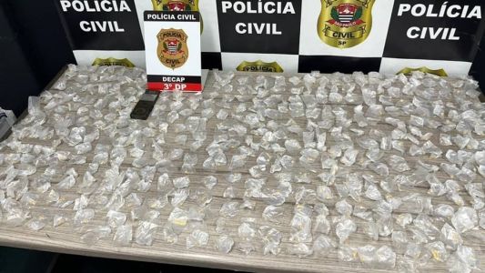 Drogas prontas para a venda foram apreendidas nas operações na Cracolândia