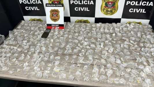Drogas prontas para a venda foram apreendidas nas operações na Cracolândia