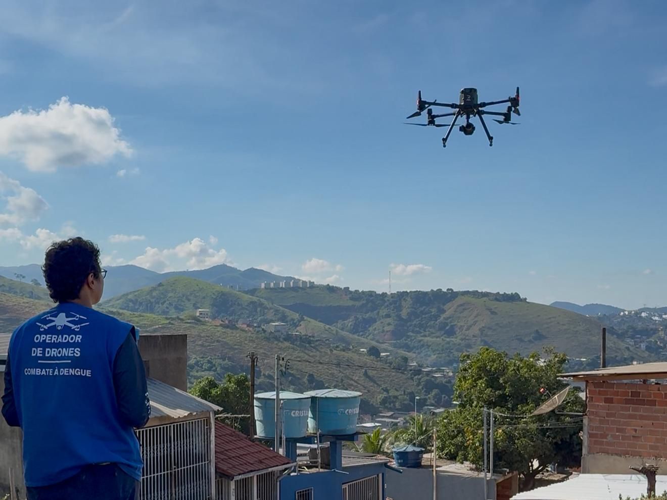 Drones são usados para mapear focos do Aedes aegypti em Ipatinga