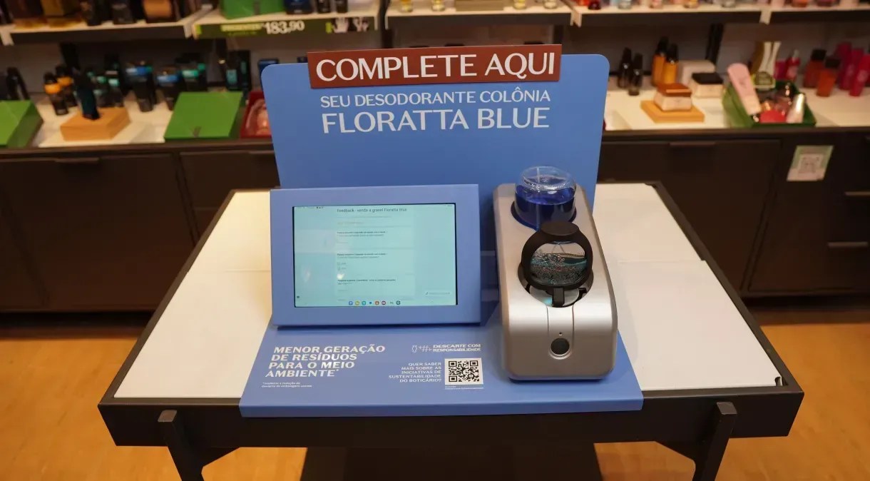 O Boticário faz campanha que troca frasco vazio por um perfume novo