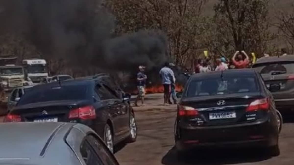 Tudo o que se sabe sobre o protesto que interditou a BR-040 por seis horas neste domingo (24)