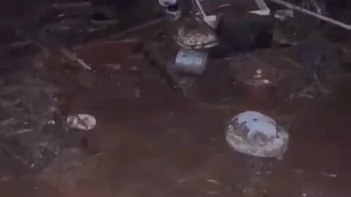Vídeo: reservatório de água se rompe e deixa rastro de destruição e lama em Florianópolis  