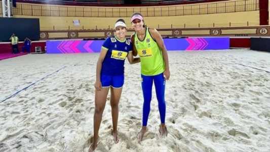 Duda e Ana Patrícia são as únicas brasileiras que permanecem na competição