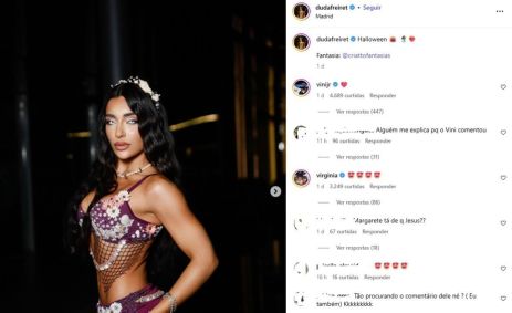 Duda Freire é amiga de Virginia