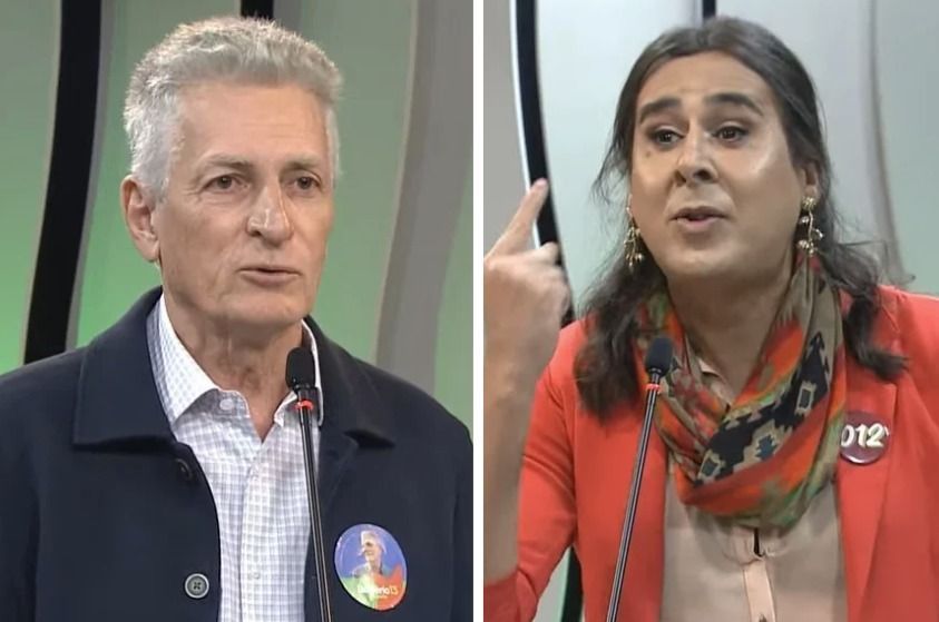 Duda provoca Rogério sobre 'união da esquerda' e diz ter apoio de candidatos a vereador de PT e PSOL