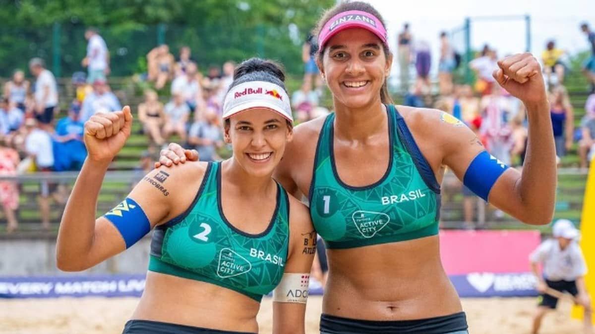 Mundial de Vôlei de Praia: Duda e Ana Patrícia buscam o bicampeonato e vaga em Paris 2024 