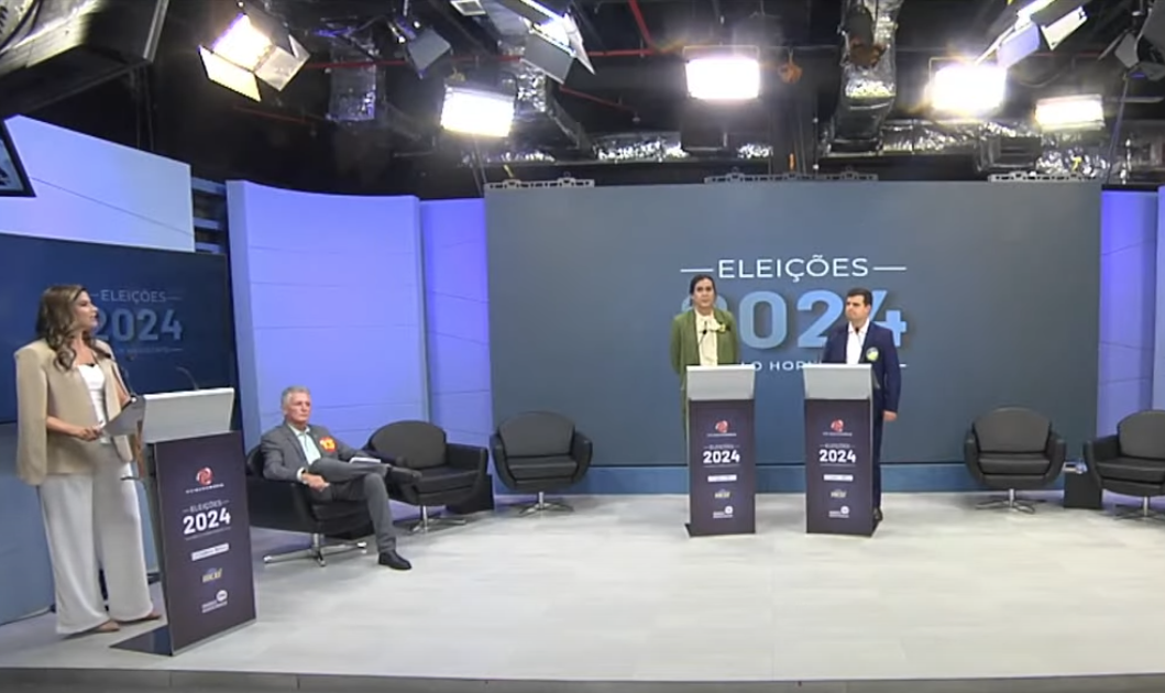 Mineração na Serra do Curral opõe Duda Salabert e Bruno Engler em debate na TV Alterosa