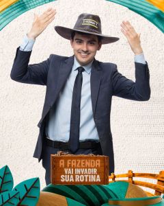 Dudu Camargo está em A Fazenda 17