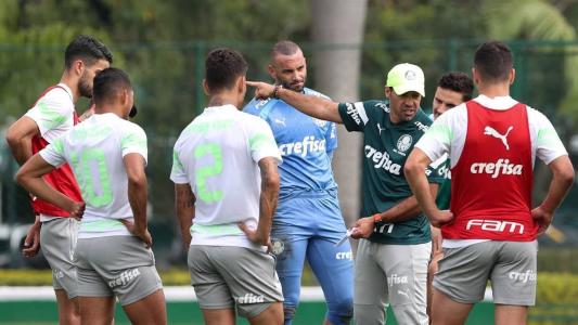 Dudu desfalca treino e Abel Ferreira pode ter que adaptar Palmeiras contra América