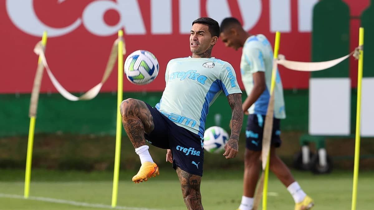 Perto de recorde, Dudu coloca Braga como 'adversário duro' após treino