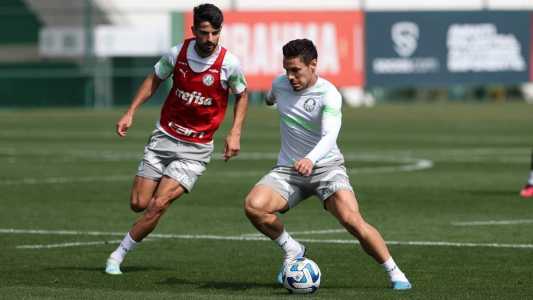 Dudu treina normalmente e Palmeiras tem uma indefinição contra Atlético