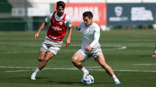 Dudu treina normalmente e Palmeiras tem uma indefinição contra Atlético
