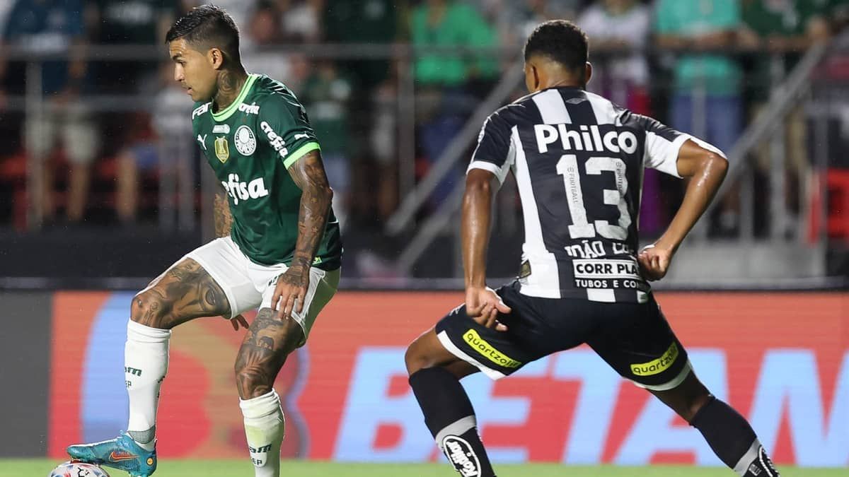 Palmeiras jogará por mais um recorde contra o Santos na Vila Belmiro