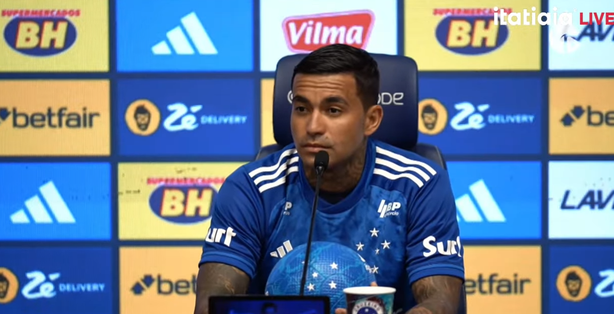 Pronto para jogar? Dudu revela como está fisicamente para atuar no Cruzeiro