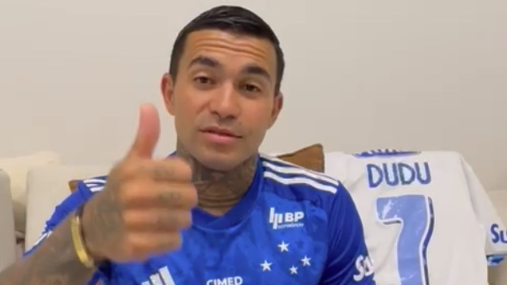 Anunciado pelo Cruzeiro, Dudu fala pela primeira vez após retorno e manda recado