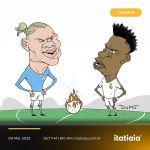 Charge do Duke: o duelo entre City, de Haaland, e Real Madrid, de Vini Jr
