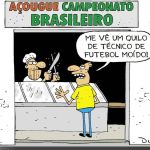 Charge do Duke: o futebol brasileiro e a 'máquina de moer técnicos'