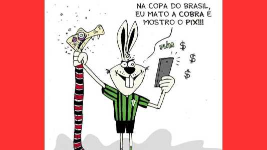 Duke desenhou a vitória do América sobre o Santa Cruz pela Copa do Brasil