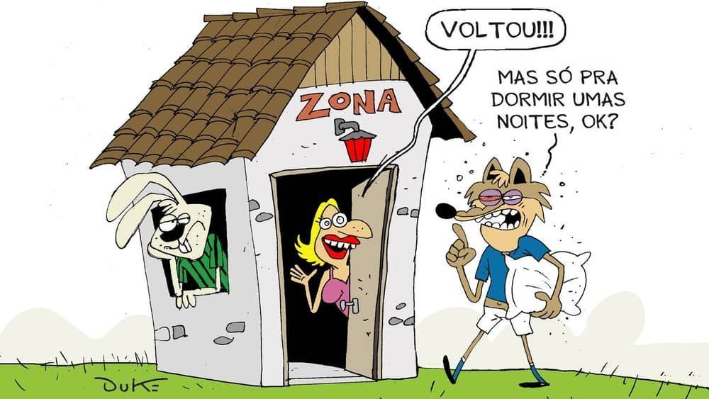 Charge do Duke: o retorno do Cruzeiro à zona de rebaixamento do Brasileirão