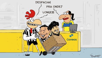 Charge do Duke sobre saídas de Rony e Bernard
