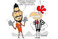 Charge do Duke | A atuação do goleiro Rafael contra o Atlético