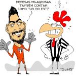Charge do Duke | A atuação do goleiro Rafael contra o Atlético