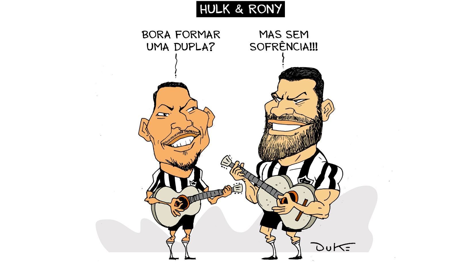 Charge do Duke | A dupla entre Hulk e Rony no Atlético