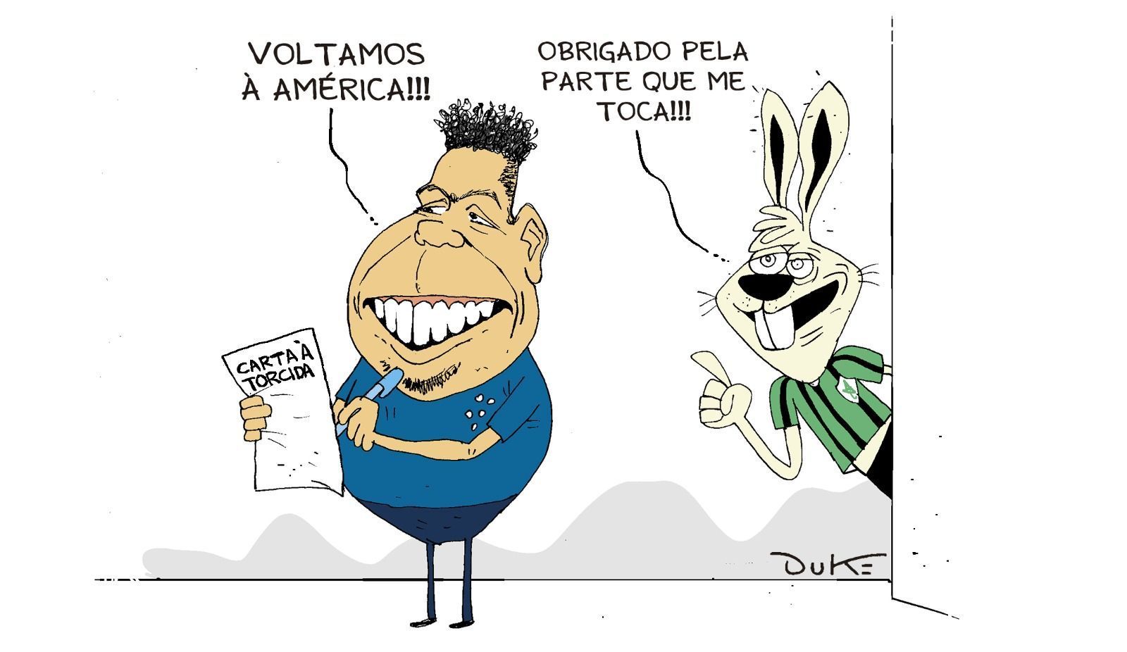 Charge do Duke: Cruzeiro de volta à América