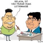 Charge do Duke | A pré-candidatura de Ronaldo à presidência da CBF