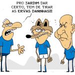 Charge do Duke | As correções que Jardim pretende fazer no Cruzeiro