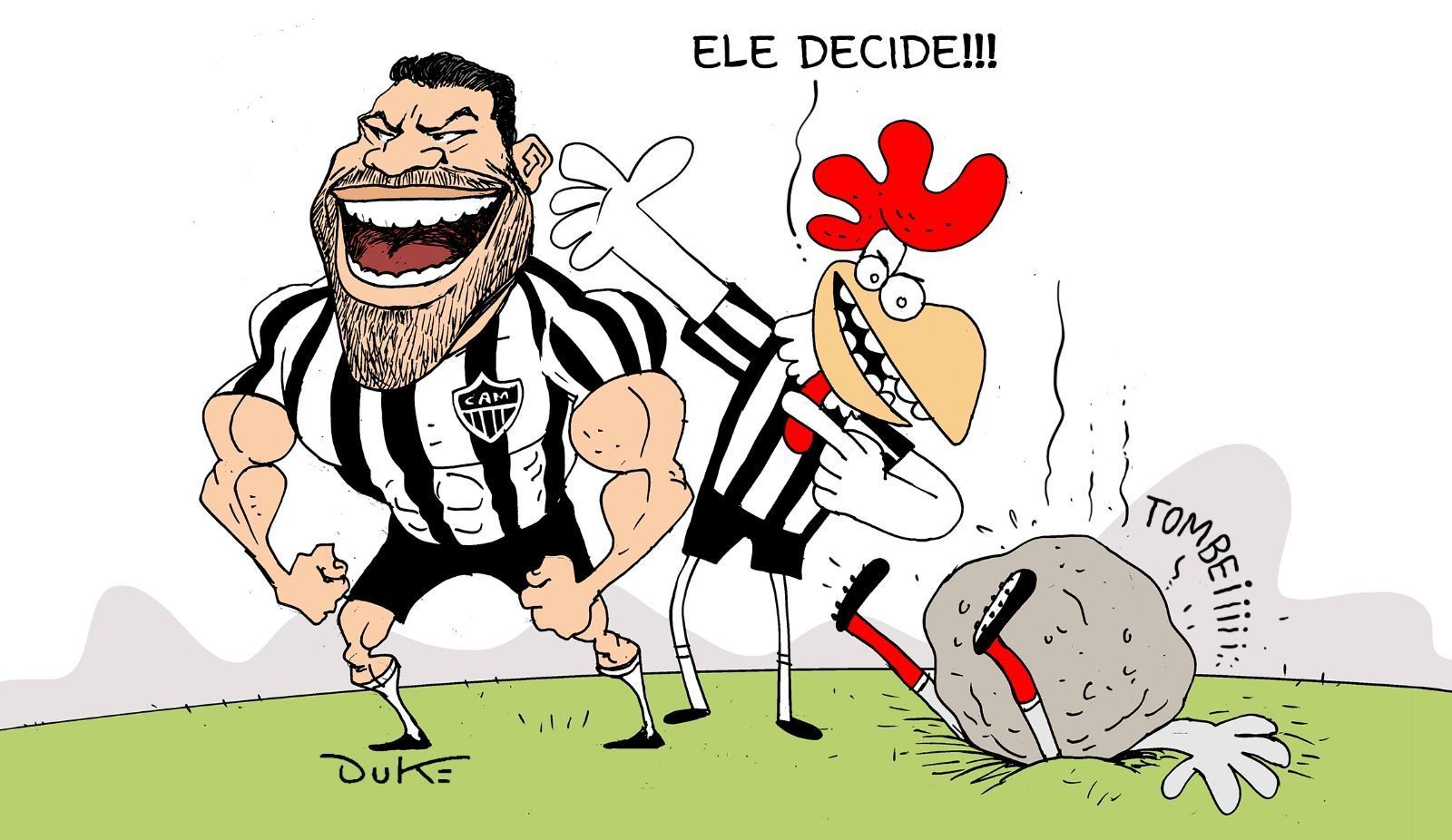 Charge do Duke | O brilho de Hulk na vitória do Atlético sobre o Tombense