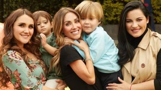 Dulce Maria, Maria Paula, Anahí, Emiliano e Maitê Perroni