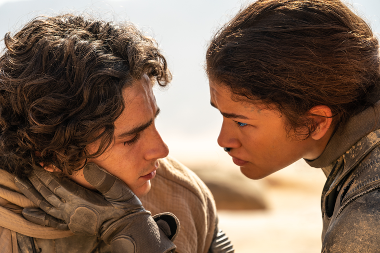 'Duna: Parte 2': trailer inédito mostra Zendaya e Timotheé em clima de romance