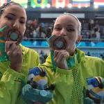Brasil conquista bronze no nado artístico nos Jogos Pan-Americanos