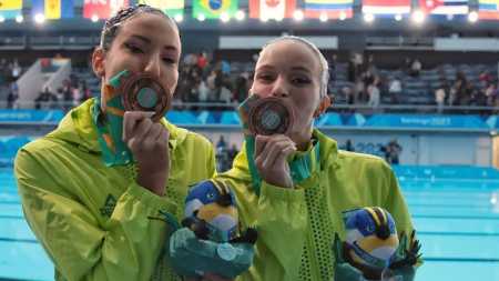 Dupla brasileira ficou em terceiro lugar