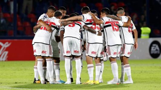Dupla do São Paulo será poupada contra o Puerto Cabello na Sul-Americana