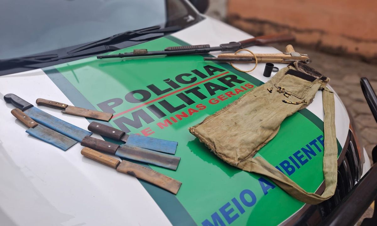 Dupla é presa por suspeita de caça ilegal de capivara em Piraúba (MG)