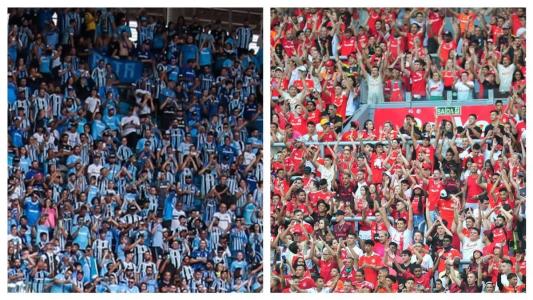 Dupla GreNal tem a maior rivalidade do Brasil entre os grandes centros