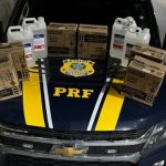 BR-040: PRF-RJ prende dupla a caminho de Juiz de Fora com insumos para fabricar lança-perfume