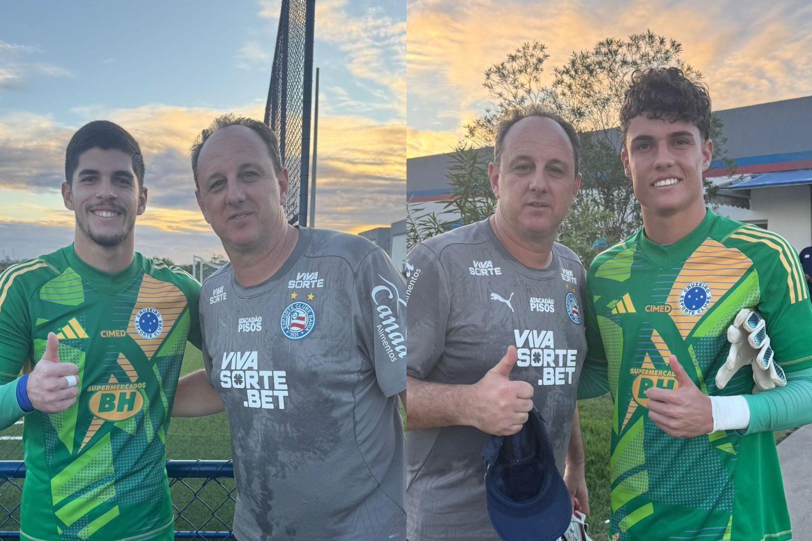 Goleiros do Sub-20 do Cruzeiro exaltam Rogério Ceni após vitória sobre o Bahia