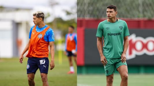Erick Pulga, do Bahia, e Thiago Silva, do Fluminense, reforçam suas equipes
