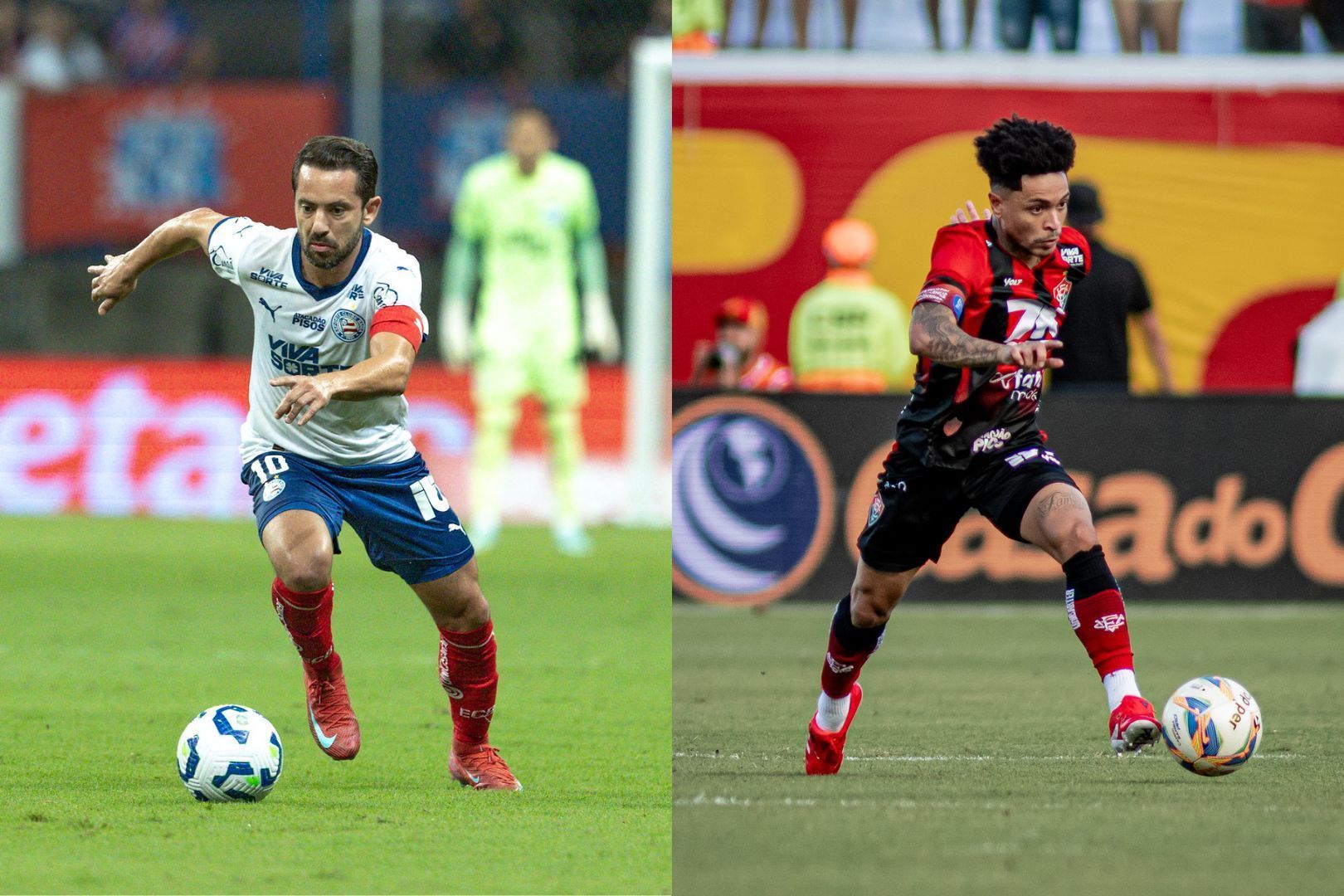 Everton Ribeiro e Matheuzinho, da dupla Ba-Vi, estrelam campanha da Conmebol