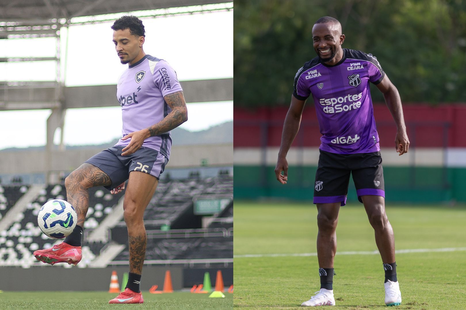 De olho no G6 do Brasileiro, Botafogo e Ceará se enfrentam no Nilton Santos