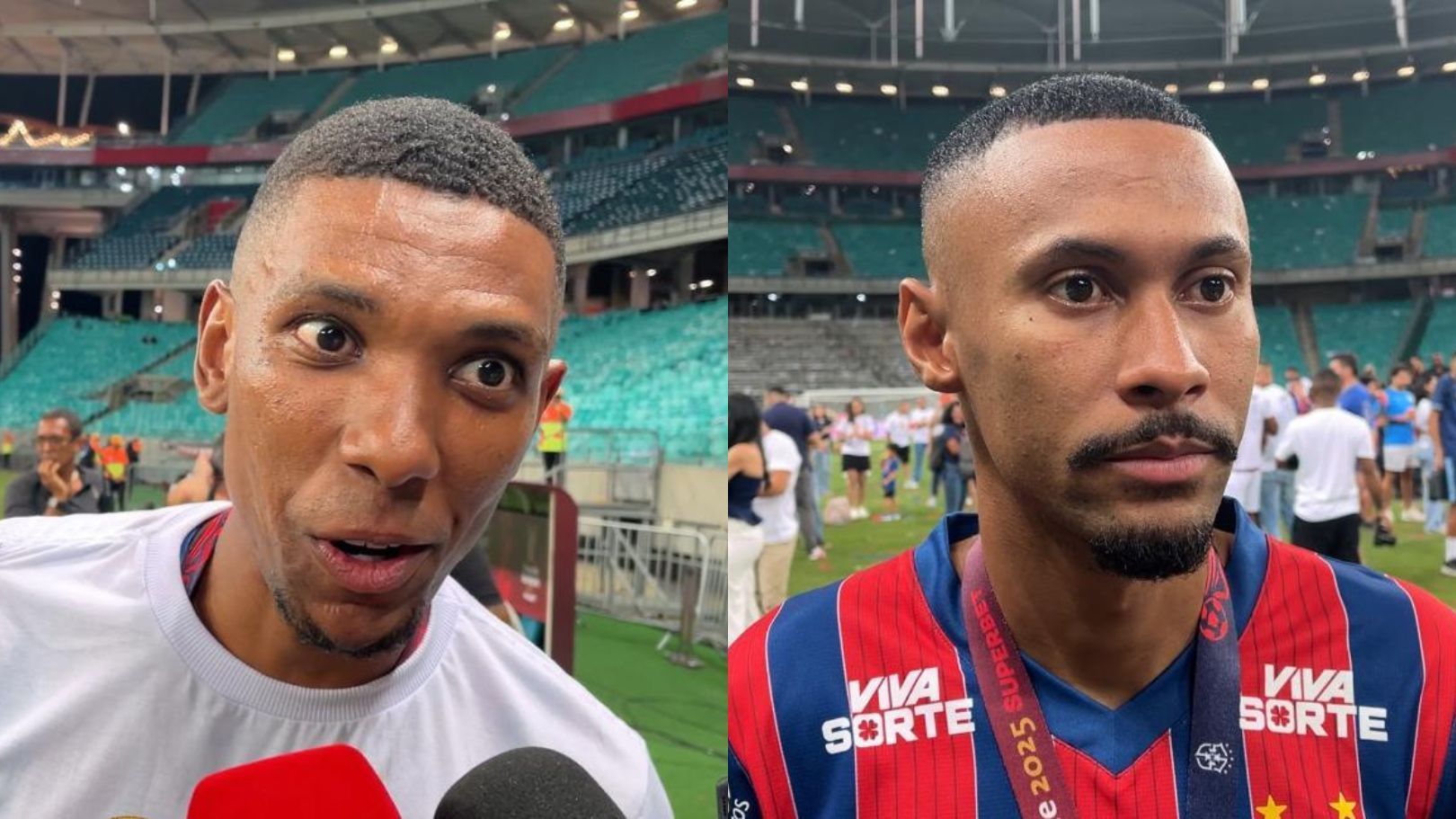 Lesionados, Kanu e Ademir celebram título do Bahia e projetam retorno aos campos