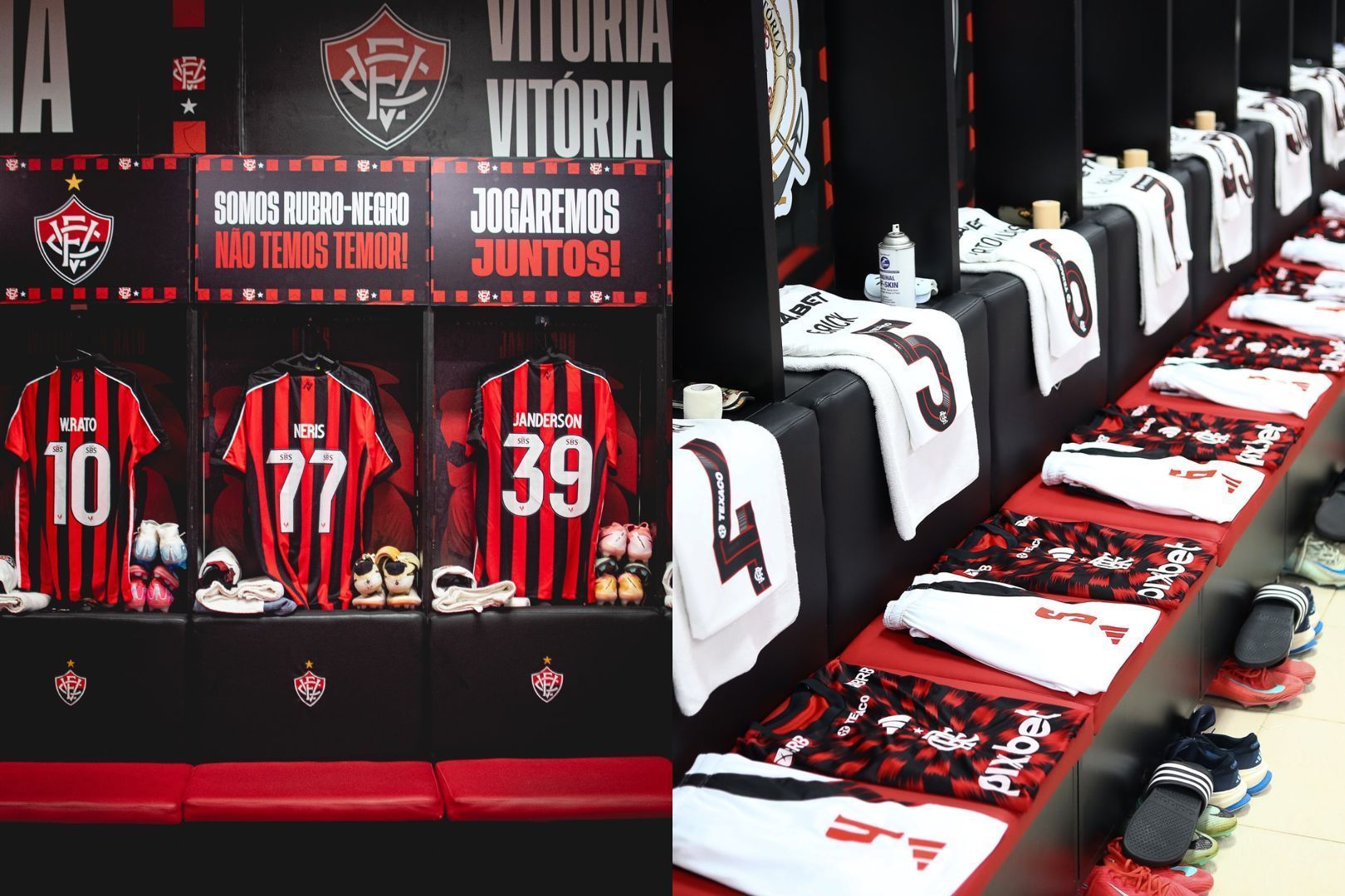 Vitória x Flamengo: escalações estão definidas para jogo do Brasileiro