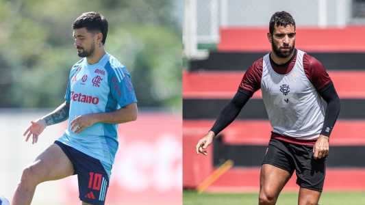 Arrascaeta, do Flamengo, e Pepê, do Vitória