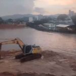 Bacia de contenção passa no teste e impede alagamento da Av. Tereza Cristina em BH