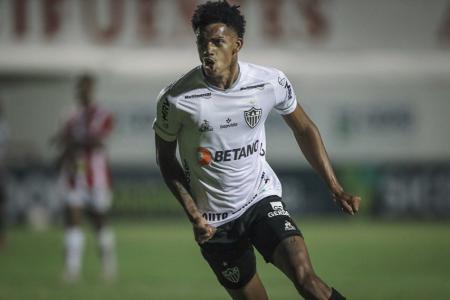 Dylan Borrero nos tempos de Atlético