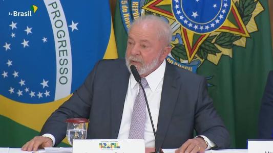 “É a primeira vez na história da democracia que a gente faz uma reforma tributária em um regime democrático”, diz Lula.